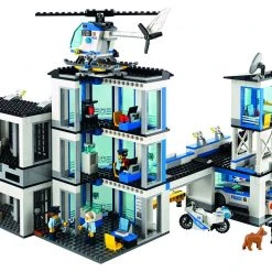 Brick Pops Inc. LEGO City 60141 Police Station (894 Pieces) Building Kit