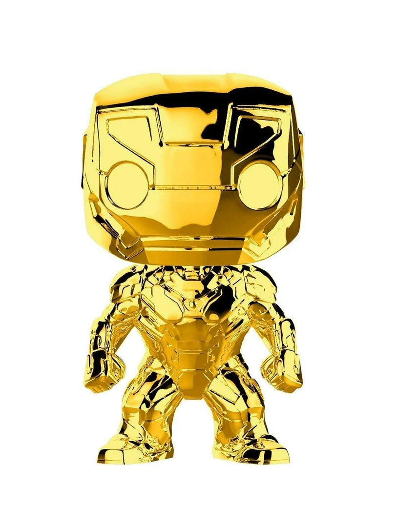 Brick Pops Inc. Funko Pop! Marvel Studios 10 Iron Man #375 Multicolor Gold Chrome Collectible Vinyl Figure 4 Brick Pops Inc. Funko Pop! Marvel Studios 10 Iron Man #375 Multicolor Gold Chrome Collectible Vinyl Figure