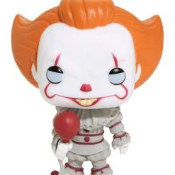 Brick Pops Inc. Funko Pop! Movies IT Pennywise With Balloon #475 Hot Topic Exclusive Vinyl Figure