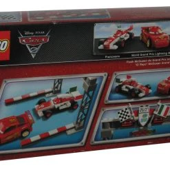 Brick Pops Inc. LEGO Disney Cars 8423 World Grand Prix Racing Rivalry (136 Pieces) Building Kit Exclusive Limited Edition