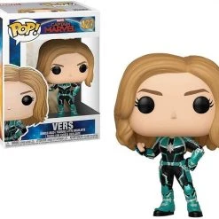 Brick Pops Inc. Funko Pop! Marvel Captain Marvel Vers #427 Multicolor Vinyl Figure