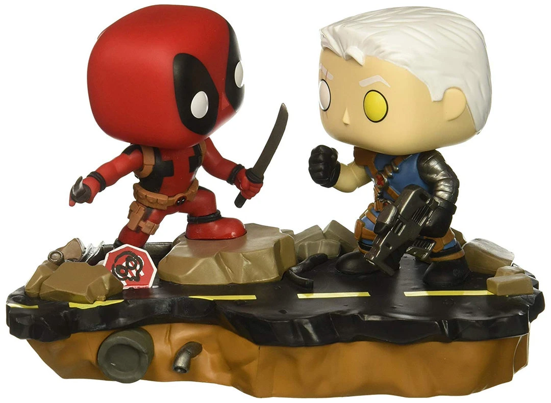 Brick Pops Inc. Funko Pop! Marvel Comic Moments Deadpool Vs. Cable Multicolor Collectible Vinyl Figure 4 Brick Pops Inc. Funko Pop! Marvel Comic Moments Deadpool Vs. Cable Multicolor Collectible Vinyl Figure