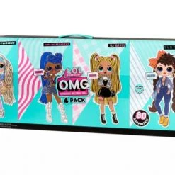 Brick Pops Inc. Collectible Toys LOL Surprise OMG 4 Pack Fashion Doll