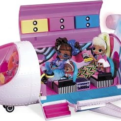 Brick Pops Inc. LOL Surprise OMG Plane 4-in-1 Playset
