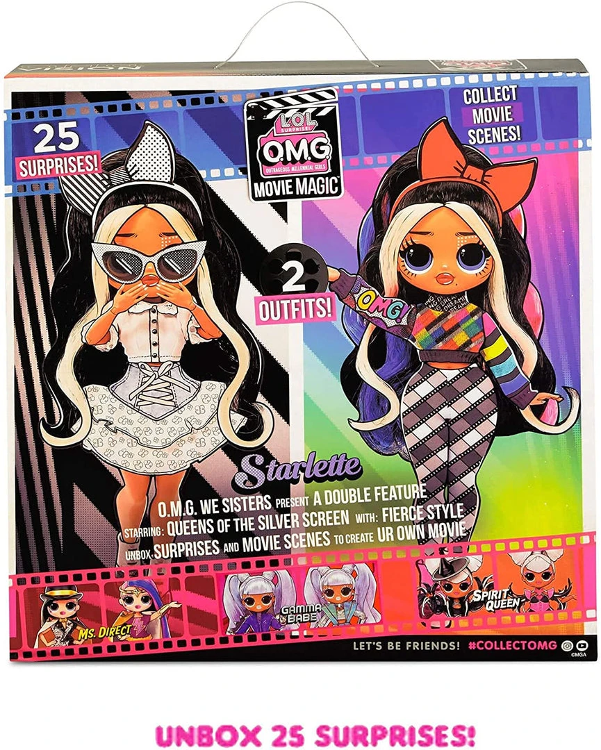 Brick Pops Inc. LOL Surprise OMG Movie Magic Starlette Fashion Doll 4 Brick Pops Inc. LOL Surprise OMG Movie Magic Starlette Fashion Doll