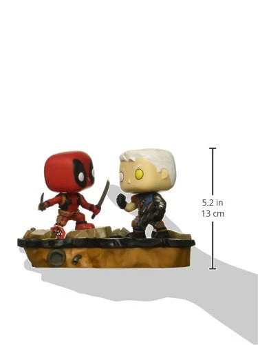 Brick Pops Inc. Funko Pop! Marvel Comic Moments Deadpool Vs. Cable Multicolor Collectible Vinyl Figure 5 Brick Pops Inc. Funko Pop! Marvel Comic Moments Deadpool Vs. Cable Multicolor Collectible Vinyl Figure