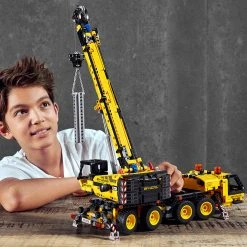 Brick Pops Inc. LEGO Technic 42108 Mobile Crane (1292 Pieces) Building Kit