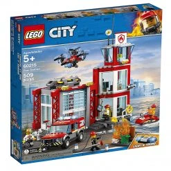 Brick Pops Inc. LEGO City 60215 Fire Station (509 Pieces) Building Kit - Open Box - Complete