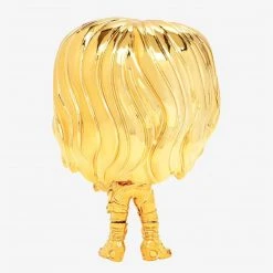 Brick Pops Inc. Funko Pop! Marvel Studios 10 Gamora #382 Gold Chrome Multicolor Collectible Vinyl Figure