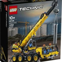 Brick Pops Inc. LEGO Technic 42108 Mobile Crane (1292 Pieces) Building Kit