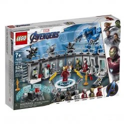 Brick Pops Inc. LEGO Marvel Avengers 76125 Iron Man Hall Of Armor (524 Pieces) Building Kit