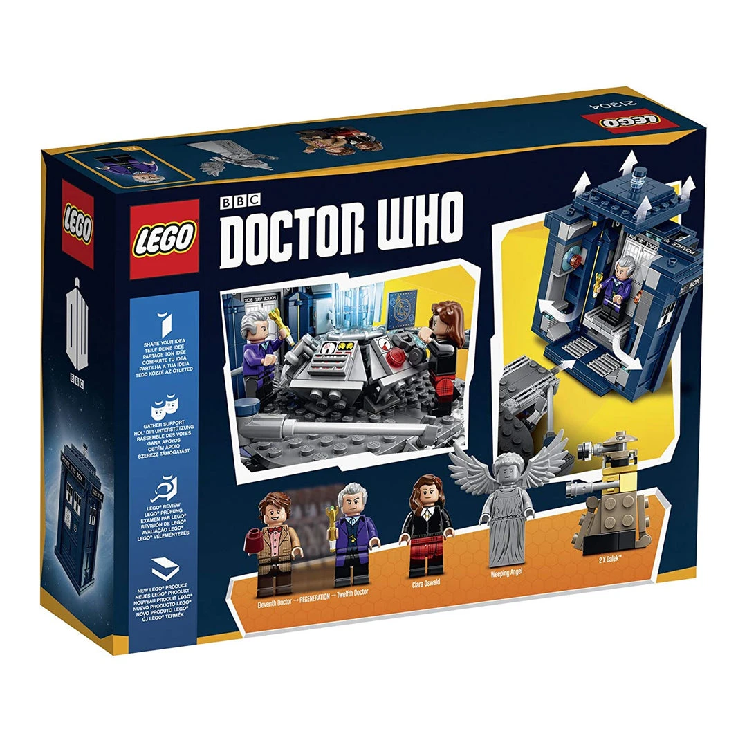 Brick Pops Inc. LEGO Ideas 21304 Doctor Who (625 Pieces) Building Kit 6 Brick Pops Inc. LEGO Ideas 21304 Doctor Who (625 Pieces) Building Kit