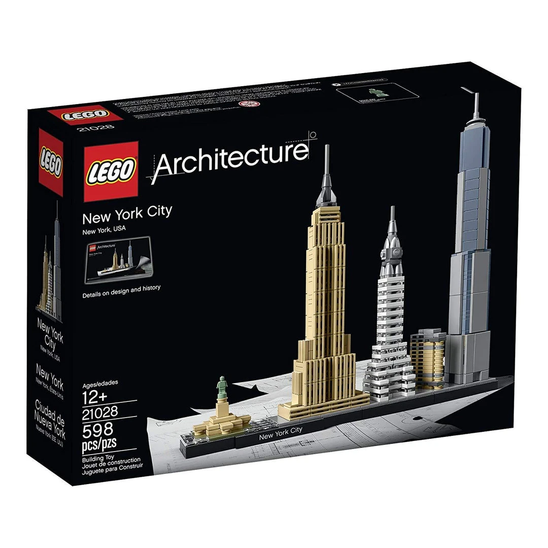 Brick Pops Inc. LEGO Architecture 21028 New York City Skyline (598 Pieces) Building Kit 5 Brick Pops Inc. LEGO Architecture 21028 New York City Skyline (598 Pieces) Building Kit