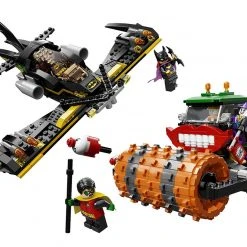 Brick Pops Inc. LEGO DC Comics Super Heroes 76013 Batman The Joker Steam Roller (486 Pieces) Building Kit