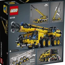 Brick Pops Inc. LEGO Technic 42108 Mobile Crane (1292 Pieces) Building Kit