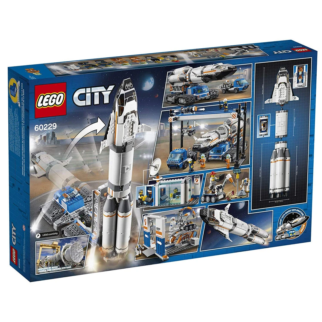Brick Pops Inc. LEGO City 60229 Rocket Assembly & Transport (1055 Pieces) Building Kit 14 Brick Pops Inc. LEGO City 60229 Rocket Assembly & Transport (1055 Pieces) Building Kit