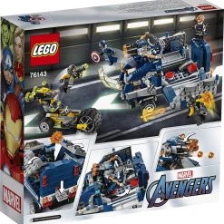 Brick Pops Inc. LEGO Marvel Avengers 76143 Avengers Truck (477 Pieces) Building Kit