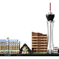 Brick Pops Inc. LEGO Architecture 21047 Las Vegas Skyline (501 Pieces) Building Kit