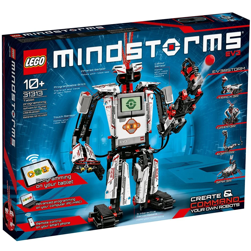 Brick Pops Inc. LEGO Mindstorms 31313 EV3 Robot (601 Pieces) Building Kit 7 Brick Pops Inc. LEGO Mindstorms 31313 EV3 Robot (601 Pieces) Building Kit