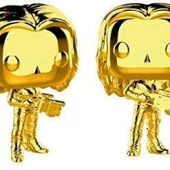 Brick Pops Inc. Funko Pop! Marvel Studios 10 Gamora #382 Gold Chrome Multicolor Collectible Vinyl Figure
