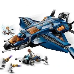 Brick Pops Inc. LEGO Marvel Avengers 76126 Avengers Ultimate Quinjet 76126 (838 Pieces) Building Kit