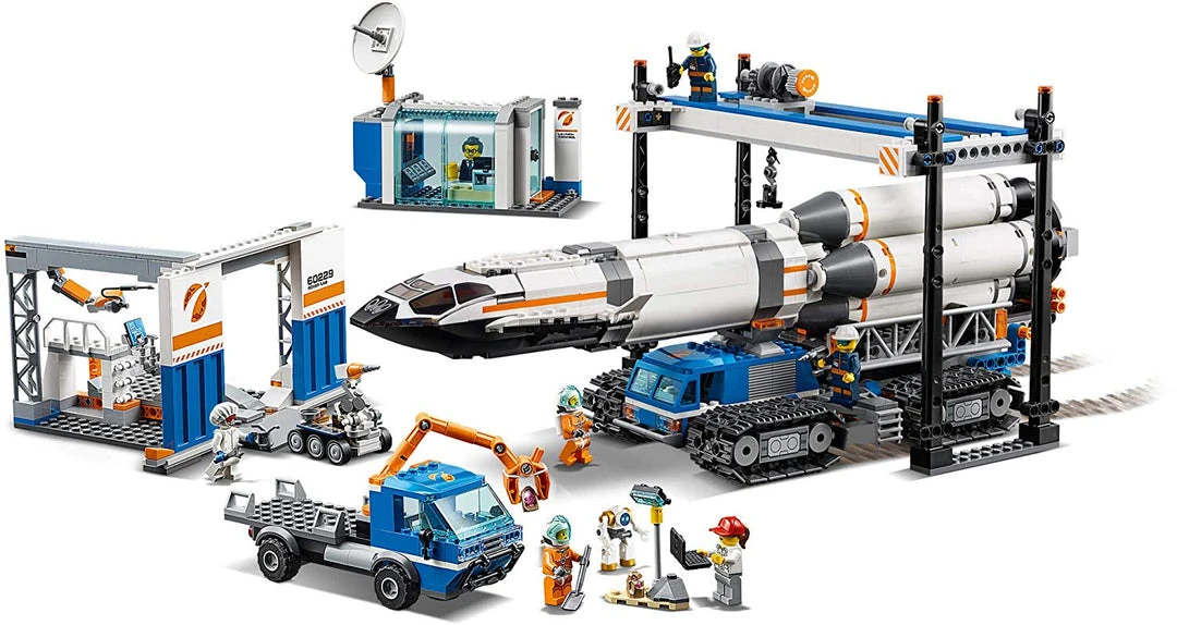 Brick Pops Inc. LEGO City 60229 Rocket Assembly & Transport (1055 Pieces) Building Kit 15 Brick Pops Inc. LEGO City 60229 Rocket Assembly & Transport (1055 Pieces) Building Kit