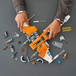 Brick Pops Inc. LEGO Star Wars 75273 Poe Dameron's X-Wing Fighter (761 Pieces) Building Kit