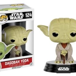Brick Pops Inc. Funko Pop! Star Wars Dagobah Yoda #124 Vinyl Figure