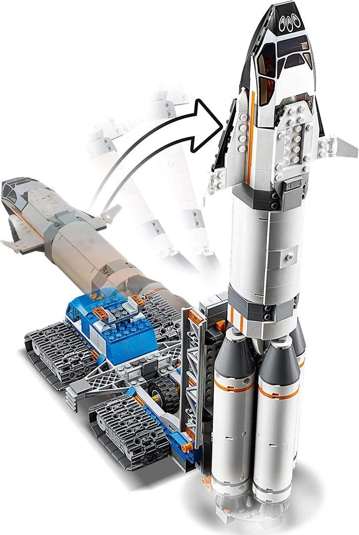 Brick Pops Inc. LEGO City 60229 Rocket Assembly & Transport (1055 Pieces) Building Kit 16 Brick Pops Inc. LEGO City 60229 Rocket Assembly & Transport (1055 Pieces) Building Kit