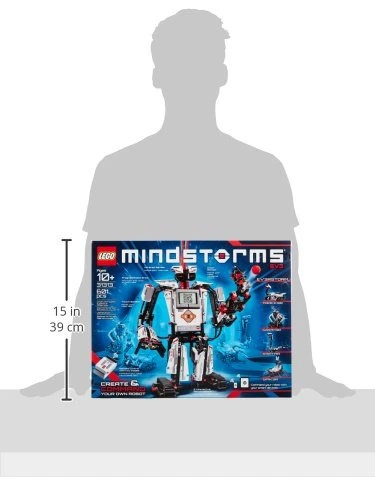 Brick Pops Inc. LEGO Mindstorms 31313 EV3 Robot (601 Pieces) Building Kit 10 Brick Pops Inc. LEGO Mindstorms 31313 EV3 Robot (601 Pieces) Building Kit