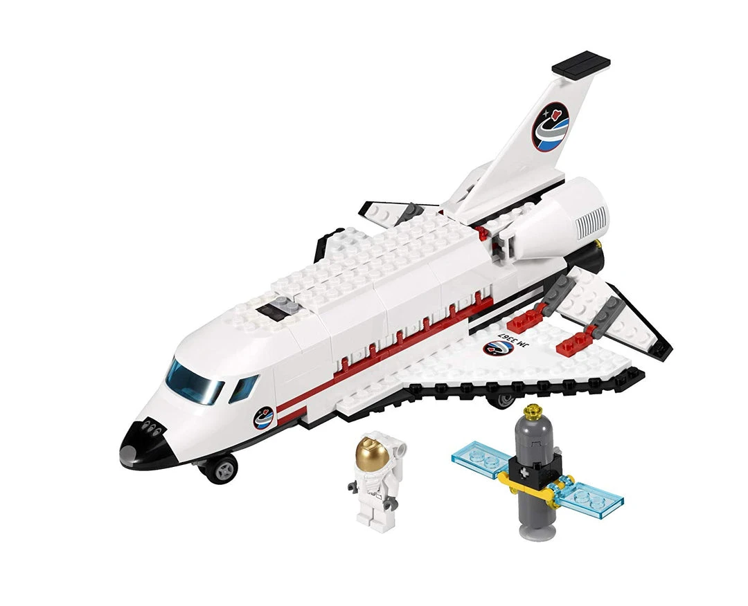Brick Pops Inc. LEGO City 3367 Space Shuttle (208 Pieces) Building Kit - Damaged Box Pre-Owned 2 Brick Pops Inc. LEGO City 3367 Space Shuttle (208 Pieces) Building Kit - Damaged Box Pre-Owned