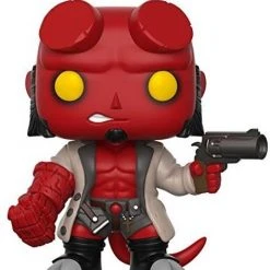 Brick Pops Inc. Funko Pop! Comics Hellboy #01 No Horns Collectible Vinyl Figure