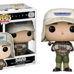 Brick Pops Inc. Funko Pop! Movies Alien Covenant David #428 Rugged Gear Vinyl Figure