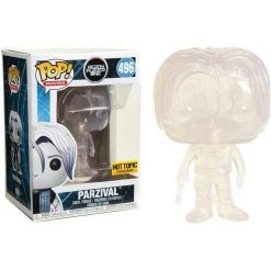 Brick Pops Inc. Funko Pop! Movies Ready Player One Parzival #496 Clear Hot Topic Exclusive Vinyl Figure