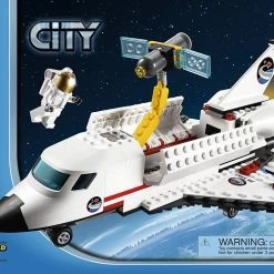 Brick Pops Inc. LEGO City 3367 Space Shuttle (208 Pieces) Building Kit - Damaged Box Pre-Owned 10 Brick Pops Inc. LEGO City 3367 Space Shuttle (208 Pieces) Building Kit - Damaged Box Pre-Owned