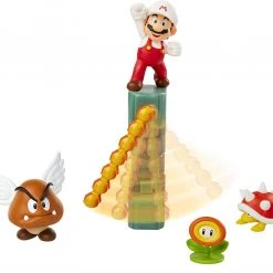 Brick Pops Inc. Nintendo SUPER MARIO Lava Castle Diorama Set Collectible Toys