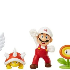 Brick Pops Inc. Nintendo SUPER MARIO Lava Castle Diorama Set Collectible Toys