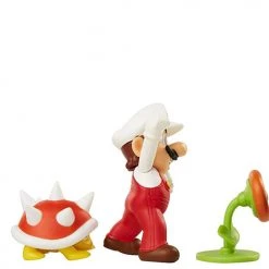 Brick Pops Inc. Nintendo SUPER MARIO Lava Castle Diorama Set Collectible Toys