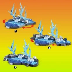 Brick Pops Inc. Mega Construx Pokémon Squirtle Evolution (379 Pieces) Building Kit