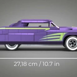 Brick Pops Inc. Collectible Toys Mega Construx Hot Wheels #671 Purple Passion Building Kit