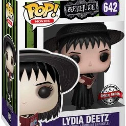Brick Pops Inc. Funko Pop! Movies Lydia Deetz With Handbook #642 Multicolor Collectible Vinyl Figure