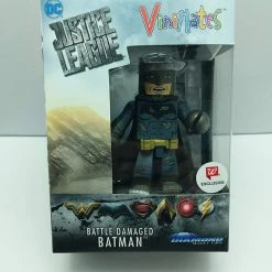 Brick Pops Inc. Vinimates DC Justice League Battle Damaged Batman Exclusive Vinyl Figure