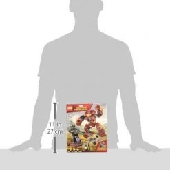 Brick Pops Inc. LEGO Marvel Super Heroes 76104 The Hulkbuster Smash-Up (375 Pieces) Building Kit