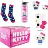Brick Pops Inc. Funko Hello Kitty 45th Birthday Collectors Box With Pop! Vinyl Figure And Notebook, Patch, Pin, Socks & Water Bottle