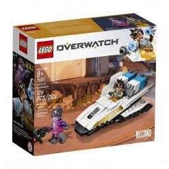 Brick Pops Inc. Pre-Owned LEGO Overwatch 75970 Tracer & Widowmaker (129 Pieces) Building Kit - Damaged Box