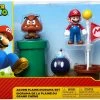 Brick Pops Inc. Nintendo SUPER MARIO Acorn Plains 2.5” Diorama Set