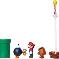 Brick Pops Inc. Nintendo SUPER MARIO Acorn Plains 2.5” Diorama Set