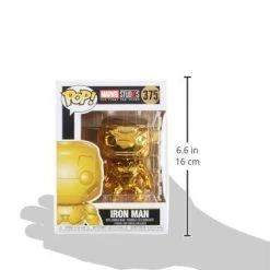 Brick Pops Inc. Funko Pop! Marvel Studios 10 Iron Man #375 Multicolor Gold Chrome Collectible Vinyl Figure 7 Brick Pops Inc. Funko Pop! Marvel Studios 10 Iron Man #375 Multicolor Gold Chrome Collectible Vinyl Figure