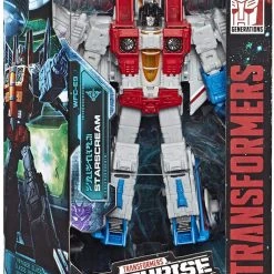 Brick Pops Inc. Takara Tomy Transformers Earthrise Voyager WFC-E9 Starscream Action Figure