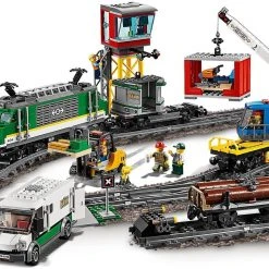 Brick Pops Inc. LEGO City 60198 Cargo Train (1226 Pieces) Building Kit